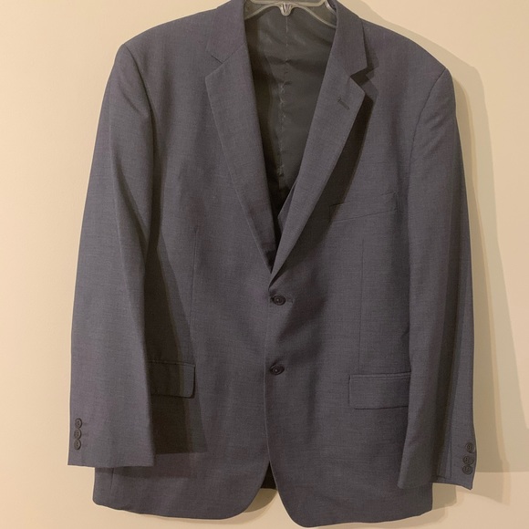 44R - Pronto Uomo  Suit Coat and Vest - Picture 2 of 16